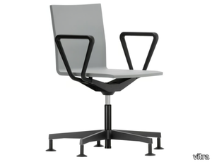 .04 - Integral polyurethane foam office chair with 5-Spoke base _ Vitra