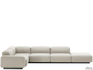 Soft Modular Sofa Four-seater, corner element, platform