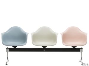 Eames Plastic Armchair beam seating