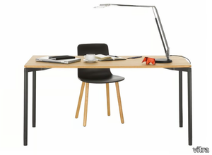 MAP TABLE HOME DESK - Rectangular wood veneer writing desk _ Vitra