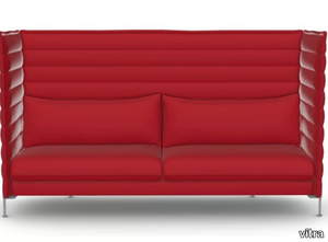 ALCOVE THREE-SEATER HIGHBACK LOUNGE - 3 seater high-back fabric sofa _ Vitra