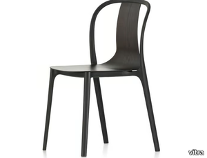 BELLEVILLE CHAIR WOOD - Stackable multi-layer wood chair _ Vitra