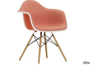 DAW - Upholstered fabric chair with armrests _ Vitra