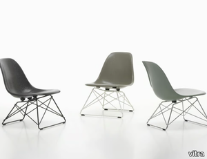 EAMES FIBERGLASS SIDE CHAIR LSR - Glass-fibre easy chair _ Vitra