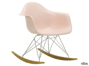 RAR - Rocking polypropylene chair with armrests _ Vitra