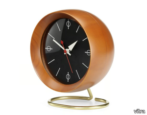 CHRONOPAK - Table-top walnut clock _ Vitra