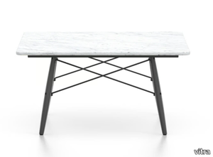 EAMES COFFEE TABLES - Square Carrara marble coffee table _ Vitra