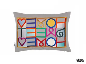 HOME SWEET HOME - Rectangular embroidered cushion _ Vitra