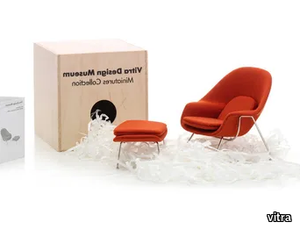 MINIATURES WOMB CHAIR & OTTOMAN - Fabric miniature _ Vitra