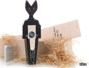 WOODEN DOLL CAT LARGE - Wooden sculpture _ Vitra