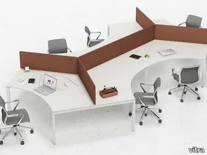 WORKIT - Sectional multiple office desk _ Vitra