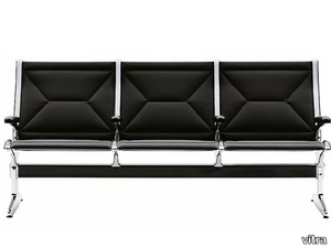 TANDEM SEATING - Beam seating with armrests _ Vitra