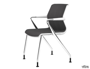 UNIX CHAIR - Chair with armrests _ Vitra