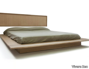 KIRIBATI - Tatami solid wood double bed _ Vivere Zen