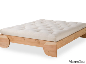 TARASSACO ALTO - Tatami solid wood double bed _ Vivere Zen