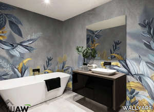 BAUSTELLE - Washable nonwoven wallpaper _ WALLYART