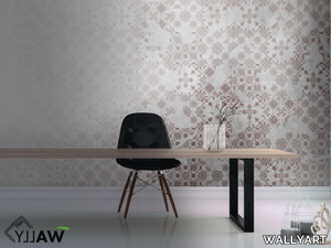 MAIOLICA 2.0 - Fire retardant washable encaustic effect nonwoven wallpaper _ WALLYART