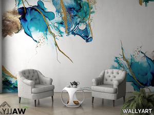 OPALE - Motif wallpaper _ WALLYART