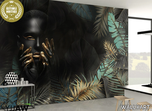 LADY MAUI - Nonwoven wallpaper _ WALLYART