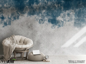 MARAL - Damask fire retardant washable nonwoven wallpaper _ WALLYART