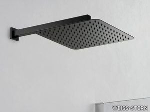 658.24 - Wall-mounted square overhead shower with arm _ WEISS-STERN