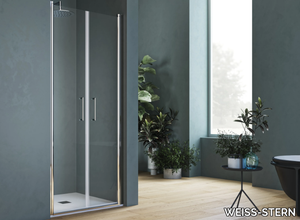 MARTE 2.1 - Glass and aluminium shower cabin _ WEISS-STERN