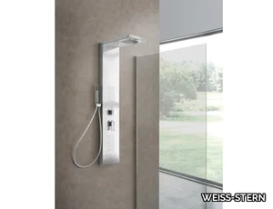 AGATA - Wall-mounted shower panel with hand shower _ WEISS-STERN