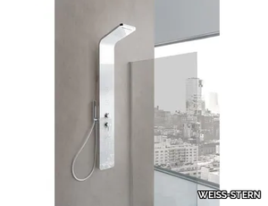 MONTE GRAPPA - Wall-mounted shower panel with hand shower _ WEISS-STERN