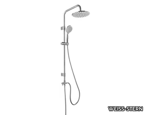 MILOS 2 - Wall-mounted shower panel with hand shower _ WEISS-STERN