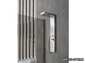 ZAFFIRO - Wall-mounted shower panel with hand shower _ WEISS-STERN