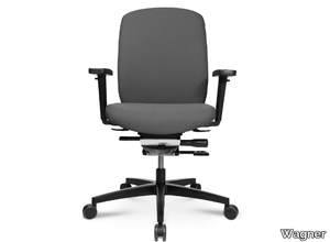 ALUMEDIC 15 - Swivel office chair with 5-Spoke base _ Wagner