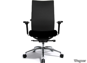 ERGOMEDIC 100-3 - Swivel office chair with 5-Spoke base _ Wagner