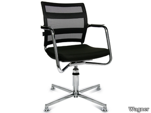 ERGOMEDIC 110-1 3D - Swivel with 4-spoke base chair _ Wagner