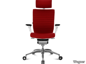 TITAN 20 - Swivel height-adjustable fabric office chair _ Wagner