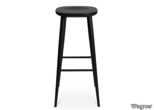 W-2010 - Aluminium stool with footrest _ Wagner