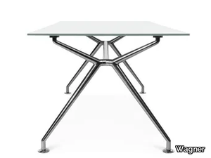 W-TABLE - Rectangular meeting table _ Wagner