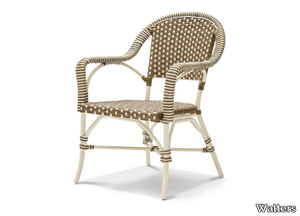 ADELE - Resin garden chair with armrests _ Walters