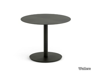 DESTIN SOLID - Round aluminium dining table _ Walters