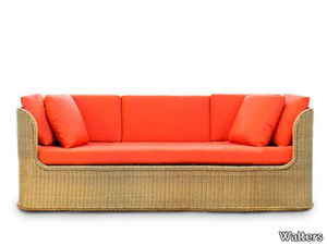 FRENCH BRAID - 3 seater resin garden sofa _ Walters