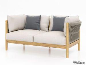 GEORGICA - 2 seater teak garden sofa _ Walters