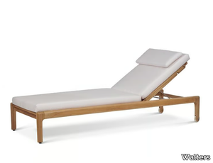 LAUREL - Recliner teak sun lounger _ Walters