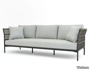 LONGSHORE - 3 seater aluminium garden sofa _ Walters