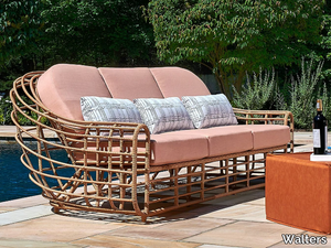 MITZI - 3 seater resin garden sofa _ Walters