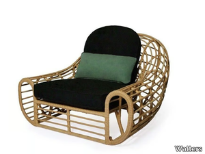 MITZI - Club resin garden armchair with armrests _ Walters