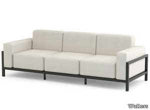 MORE COMFORT - 3 seater fabric outdoor leisure sofa _ Walters