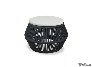 RESORT CHAMBERS - Round aluminium garden side table _ Walters