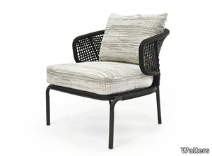 RESORT DALTON - Garden aluminium easy chair with armrests _ Walters