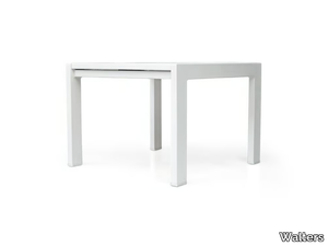 RESORT FORTUNA - Square aluminium garden side table _ Walters