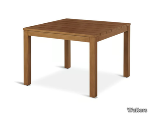 RESORT LAMBERT PARSON - Square teak dining table _ Walters