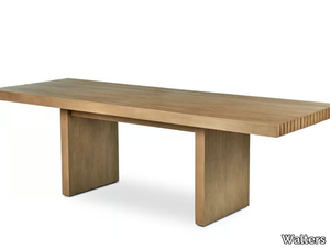 RESORT SHINOHARA - Rectangular teak dining table _ Walters